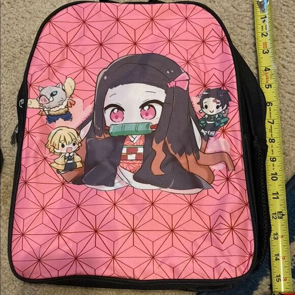 🆕 Anime Dragon Slayer backpack with matching pencil pouch. - Picture 5 of 9